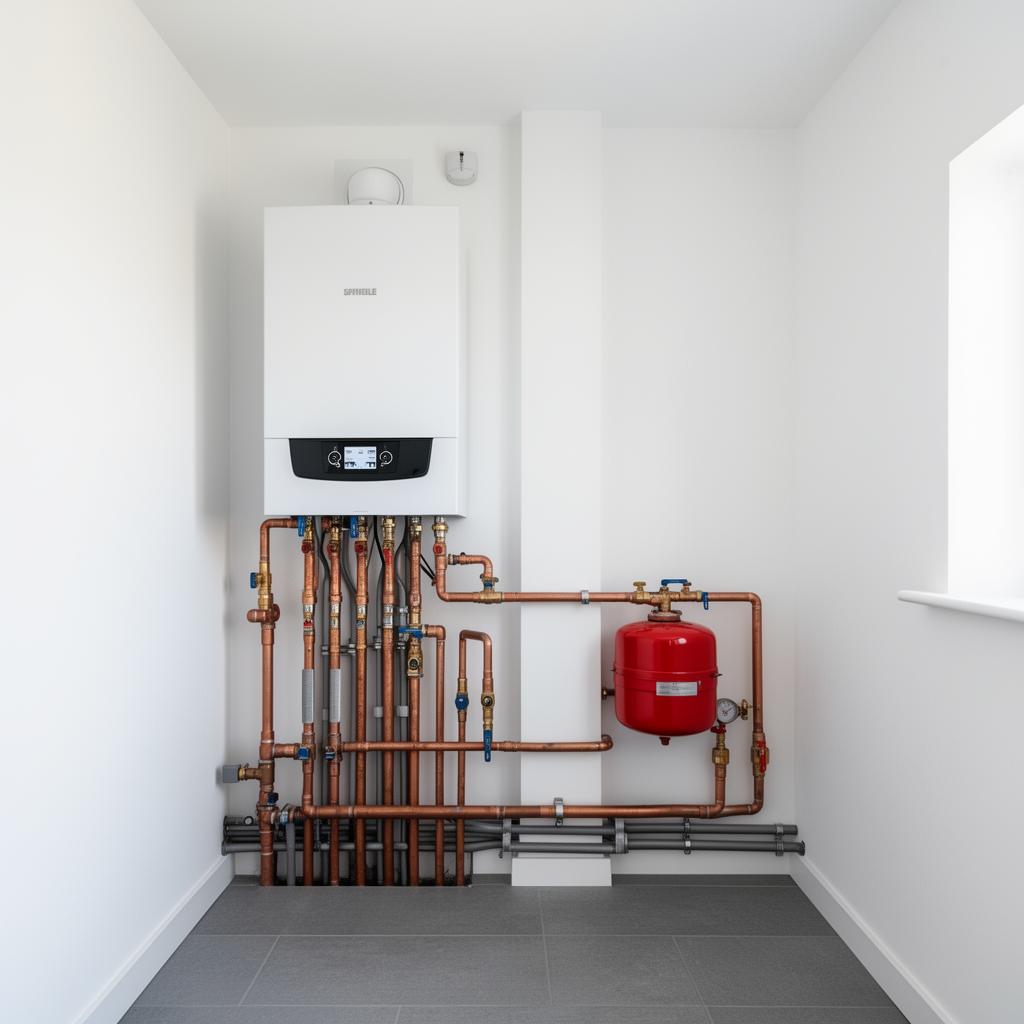 CV-ketel installatie